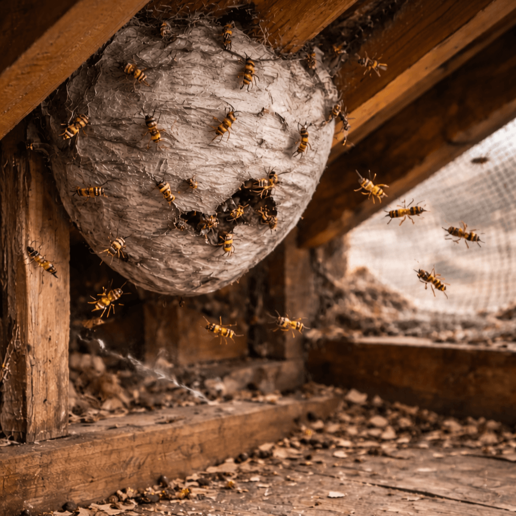 LOCAL PEST CONTROL, Hertfordshire, Bedfordshire, Essex & London. Pests Our Team Eliminate - Wasps.